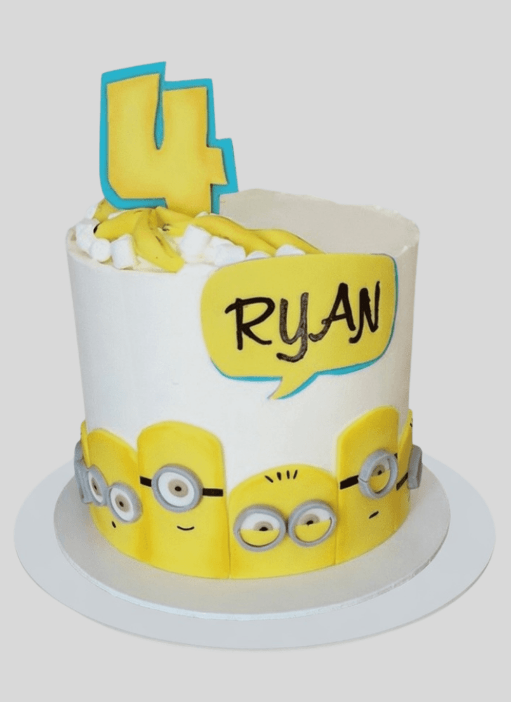 Charming Minions Cake