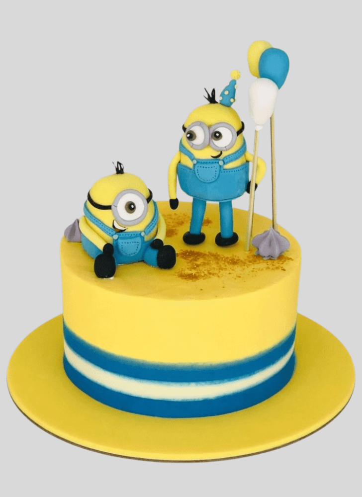 Classy Minions Cake