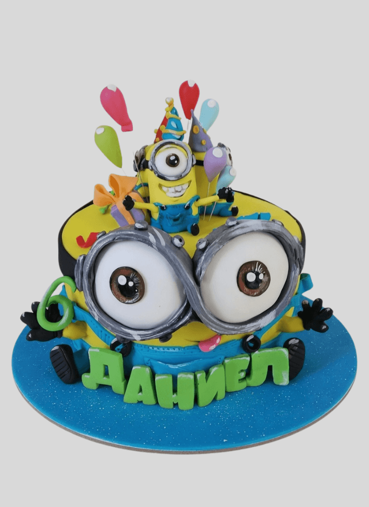 Delightful Minions Cake