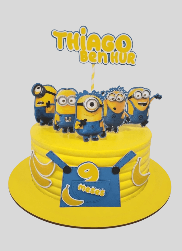 Excellent Minions Cake