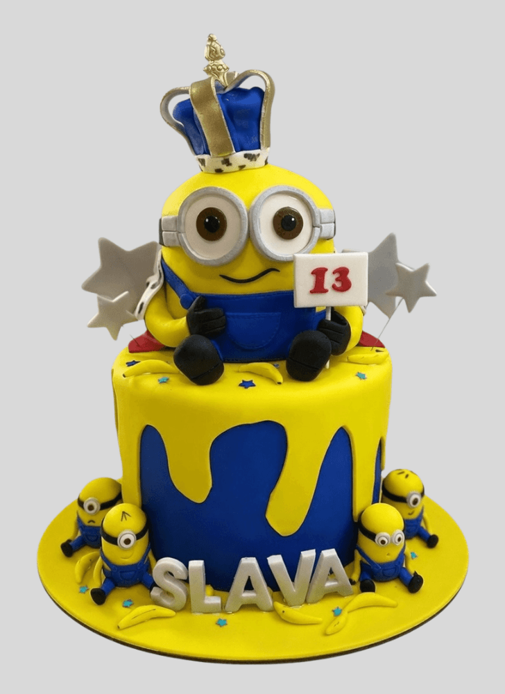 Exquisite Minions Cake