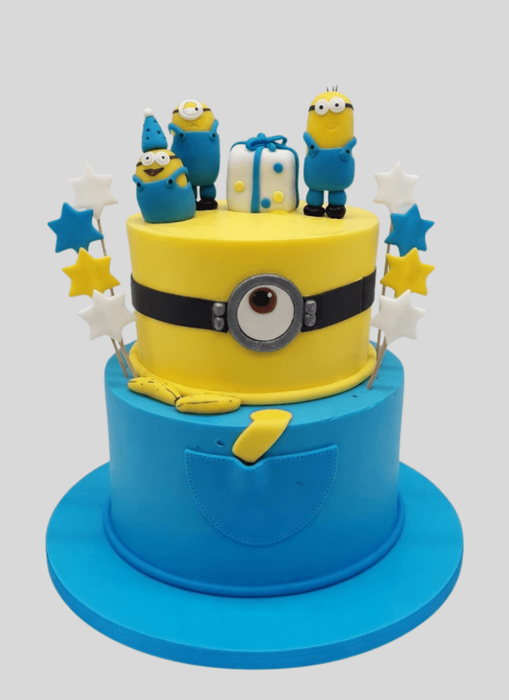 Fascinating Minions Cake