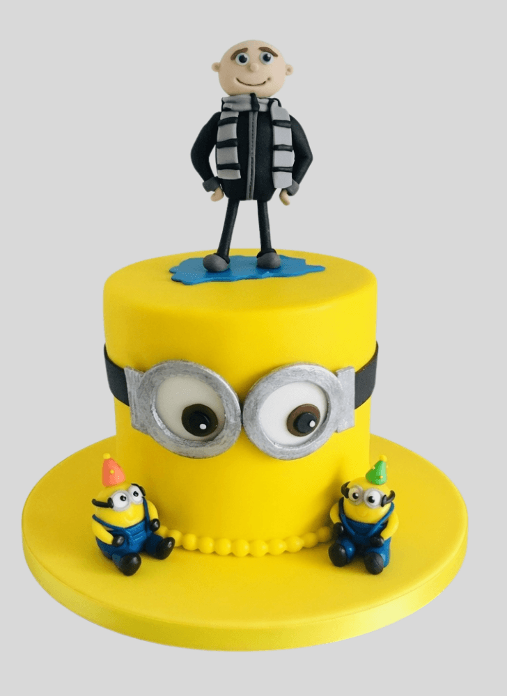 Good Looking Minions Cake
