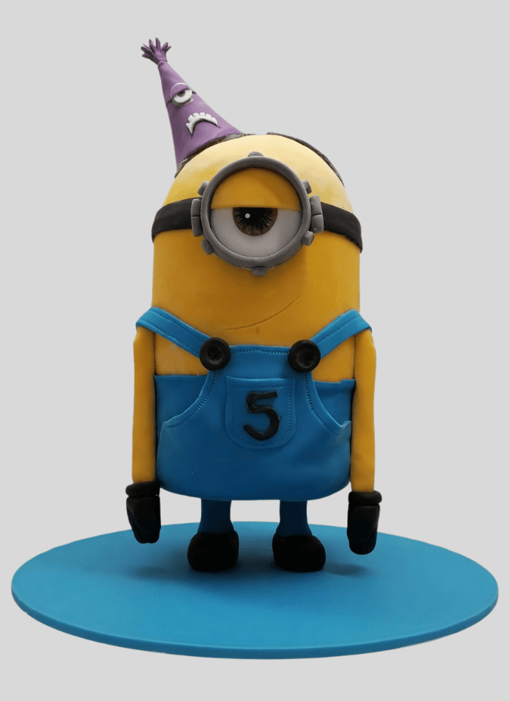 Handsome Minions Cake