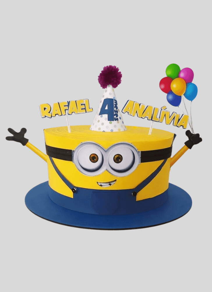 Marvelous Minions Cake