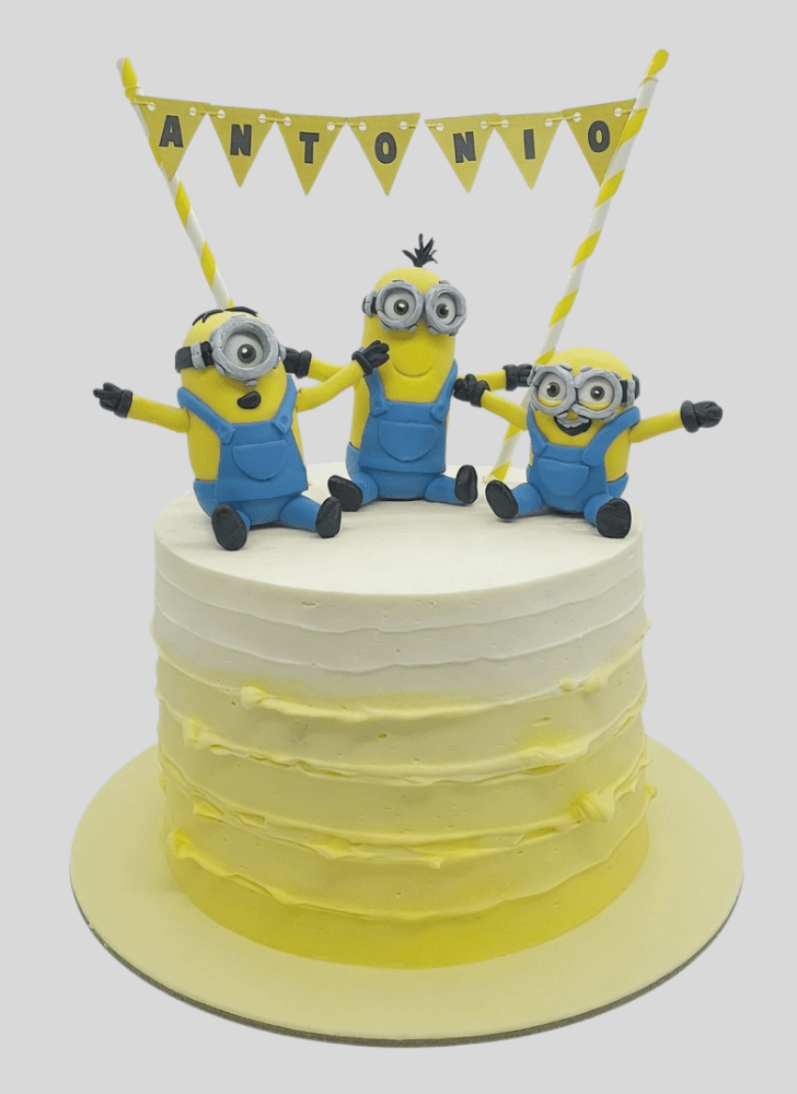 Slightly Minions Cake