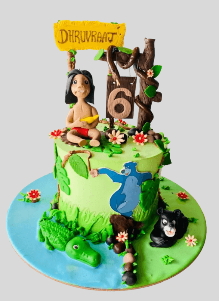 Adorable Mowgli Cake