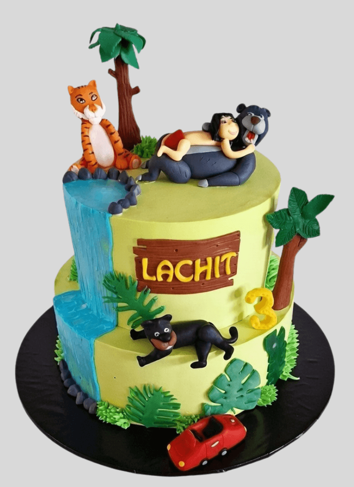 Inviting Mowgli Cake