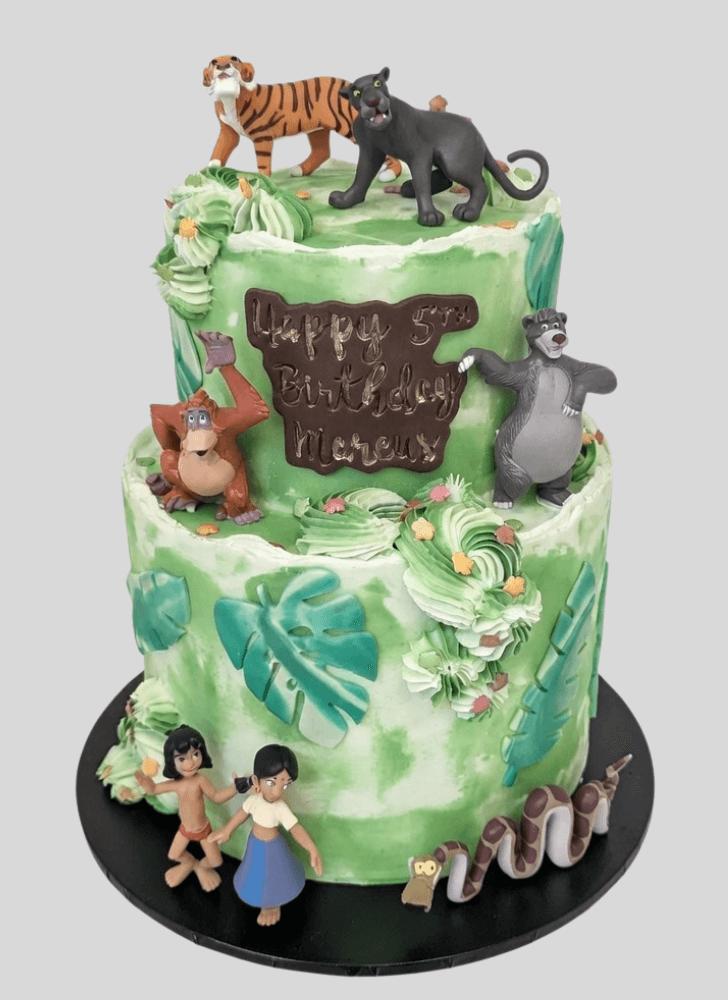 Lovely Mowgli Cake Design