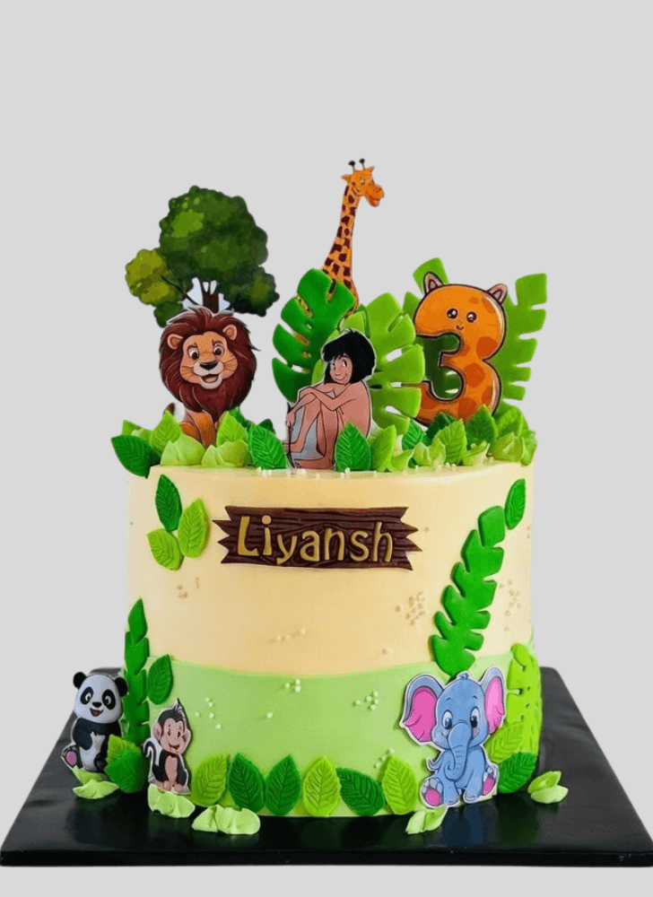 Pleasing Mowgli Cake