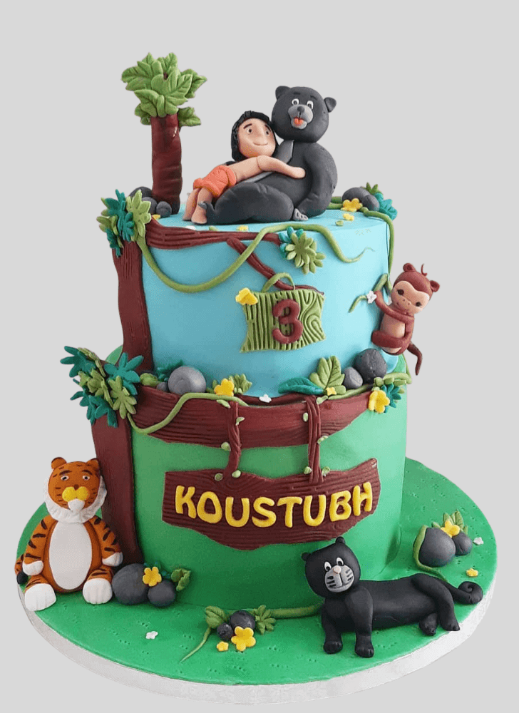Shapely Mowgli Cake