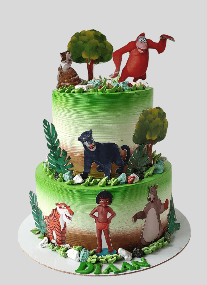 Wonderful Mowgli Cake Design