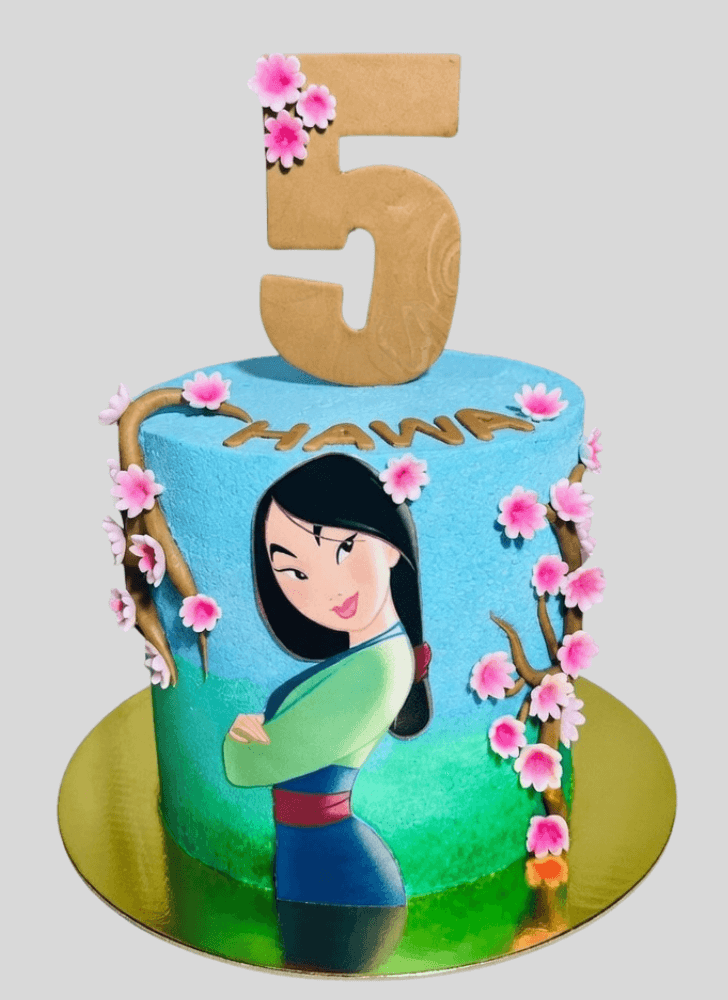 Mesmeric Mulan Cake