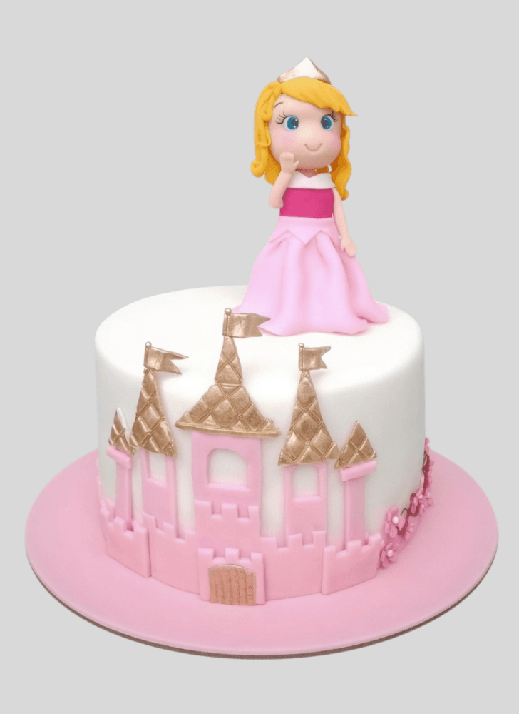 Alluring Princess Aurora Cake