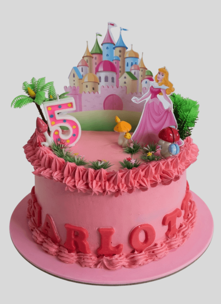 Bewitching Princess Aurora Cake