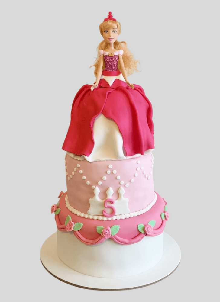 Charming Princess Aurora Cake