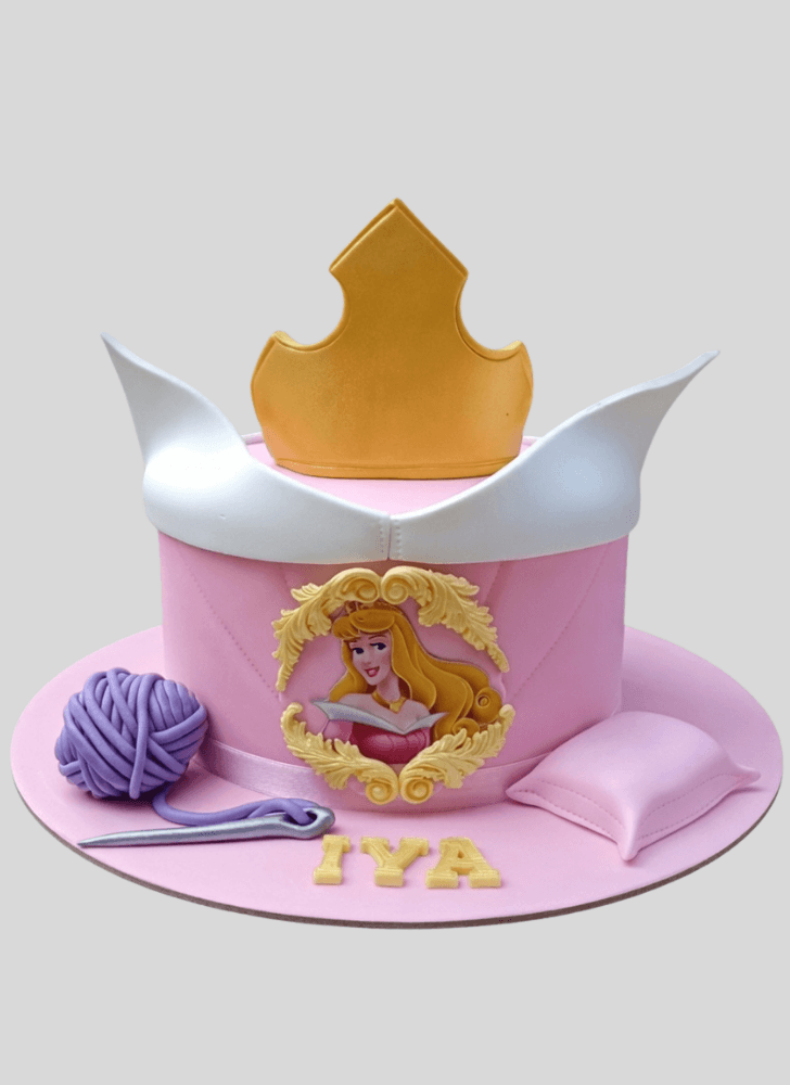 Classy Princess Aurora Cake