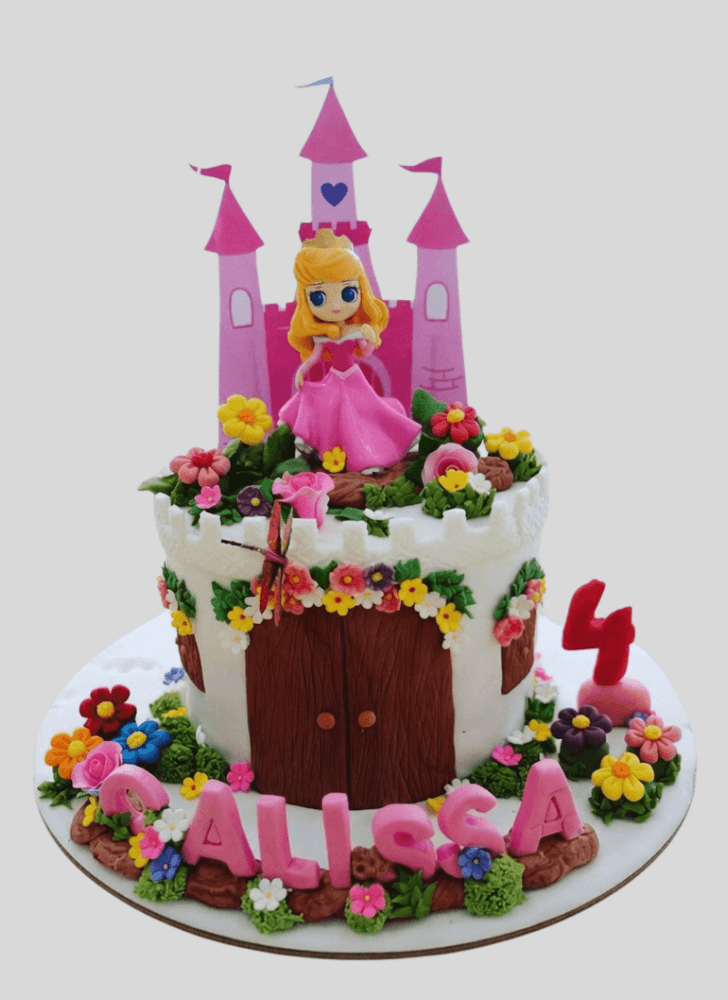 Excellent Princess Aurora Cake
