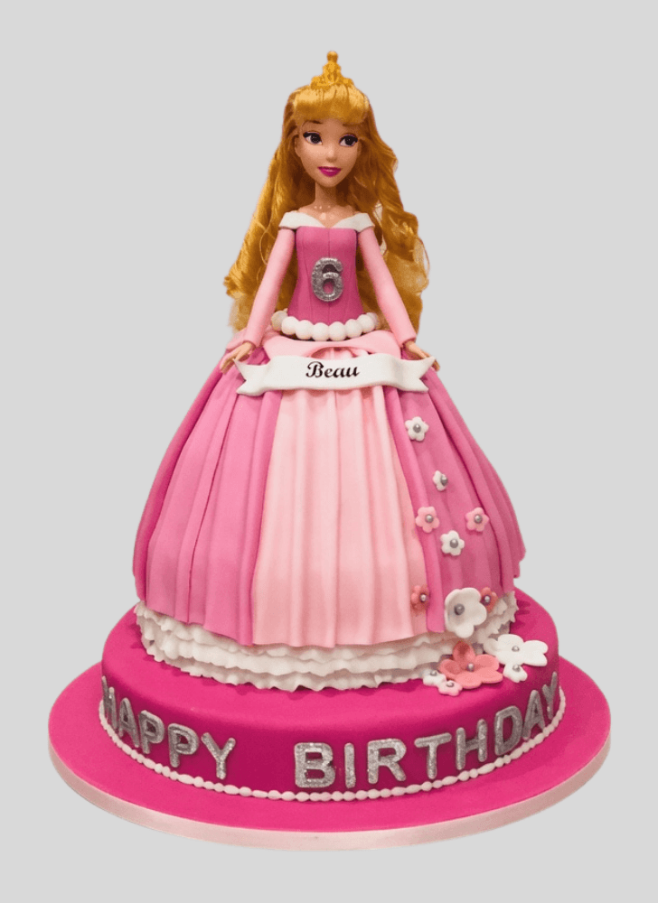 Handsome Princess Aurora Cake