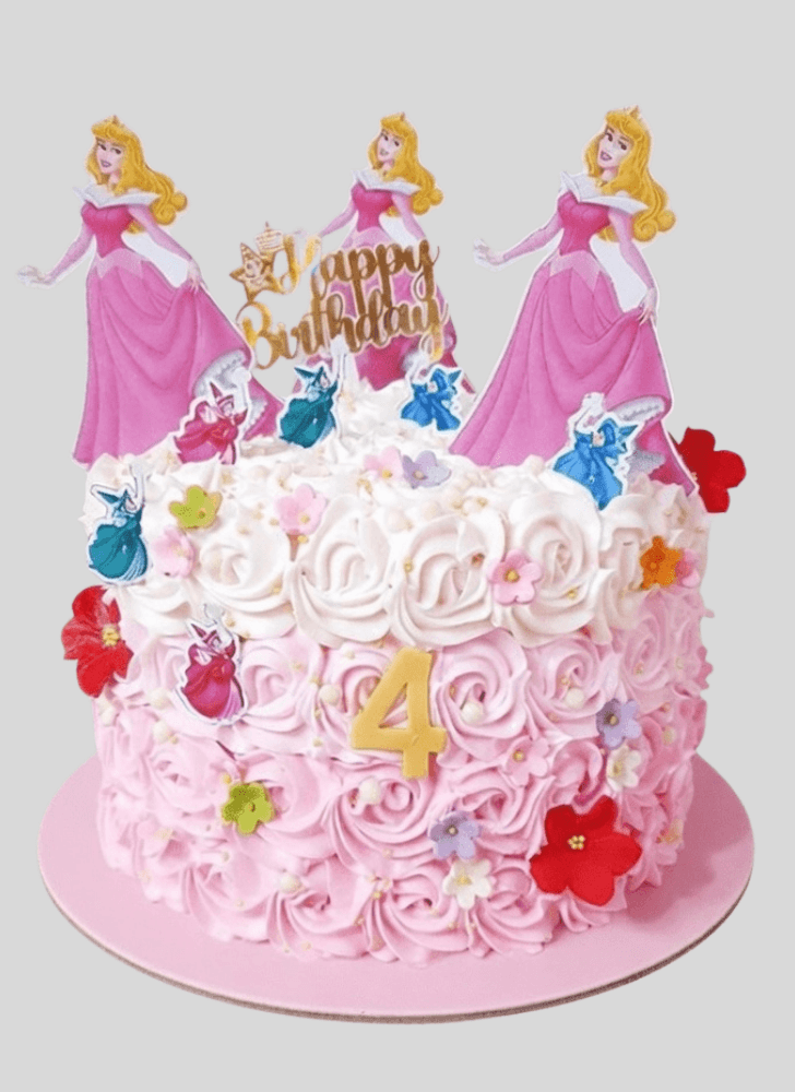 Pretty Princess Aurora Cake
