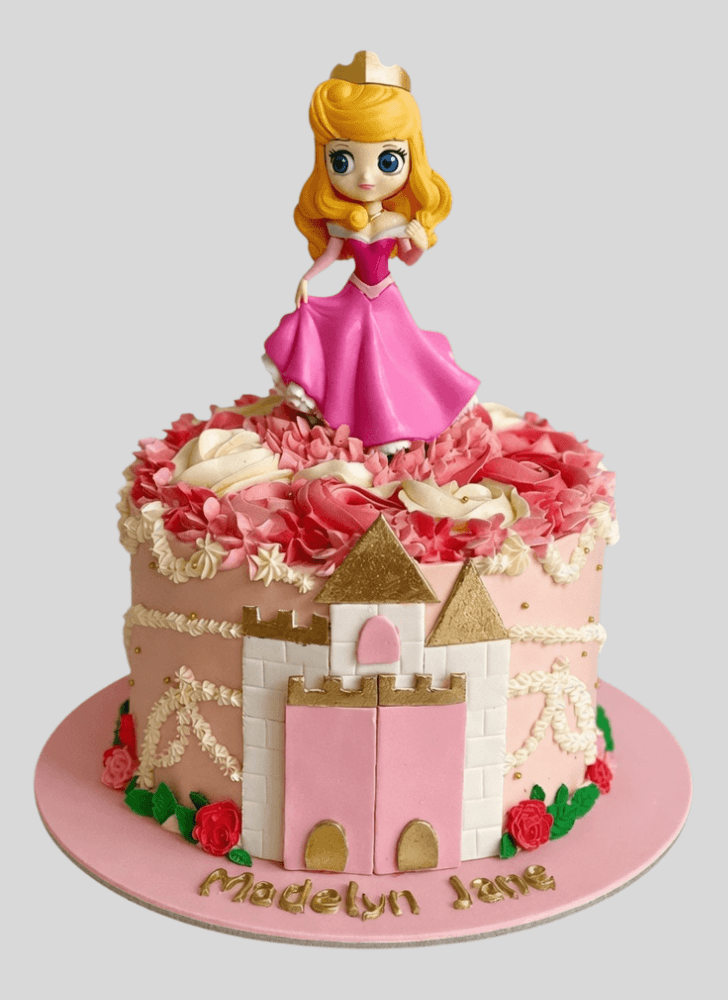 Radiant Princess Aurora Cake