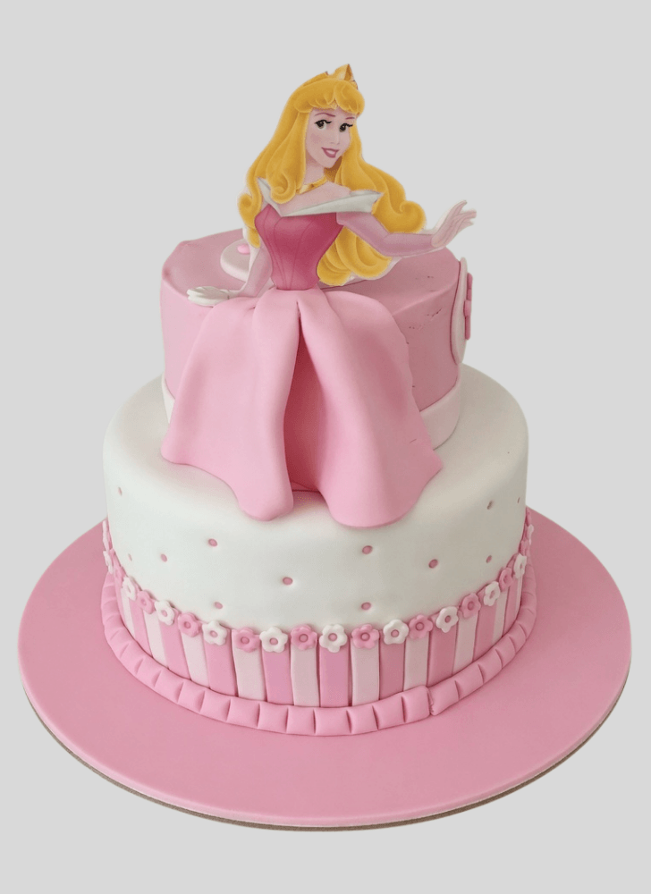 Resplendent Princess Aurora Cake