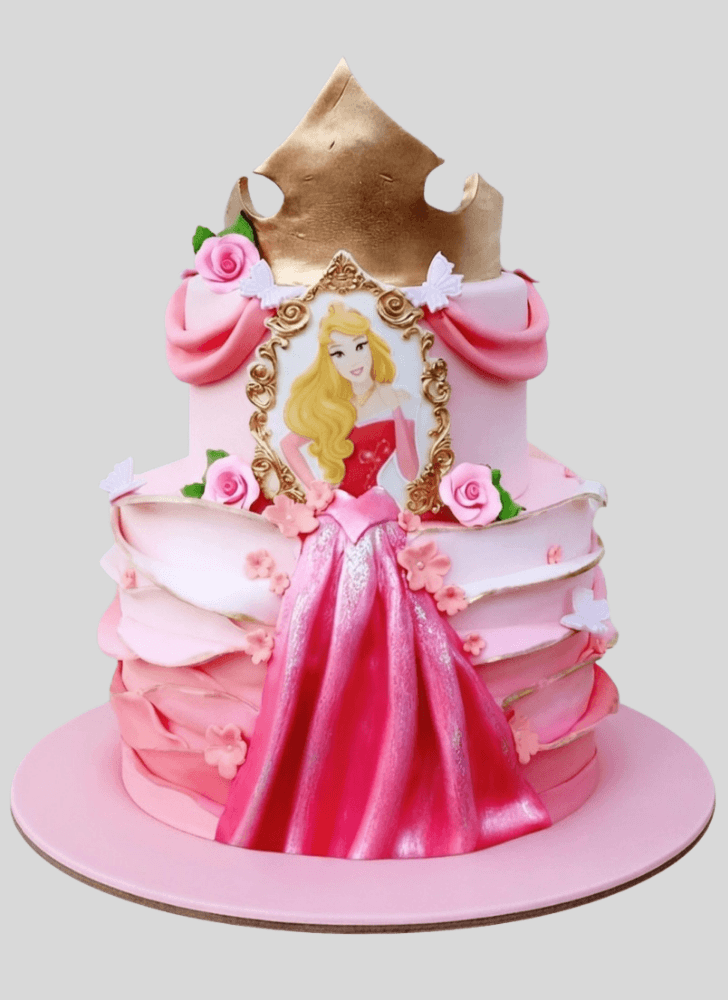 Slightly Princess Aurora Cake