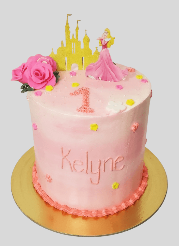 Admirable Sleeping Beauty Cake Design
