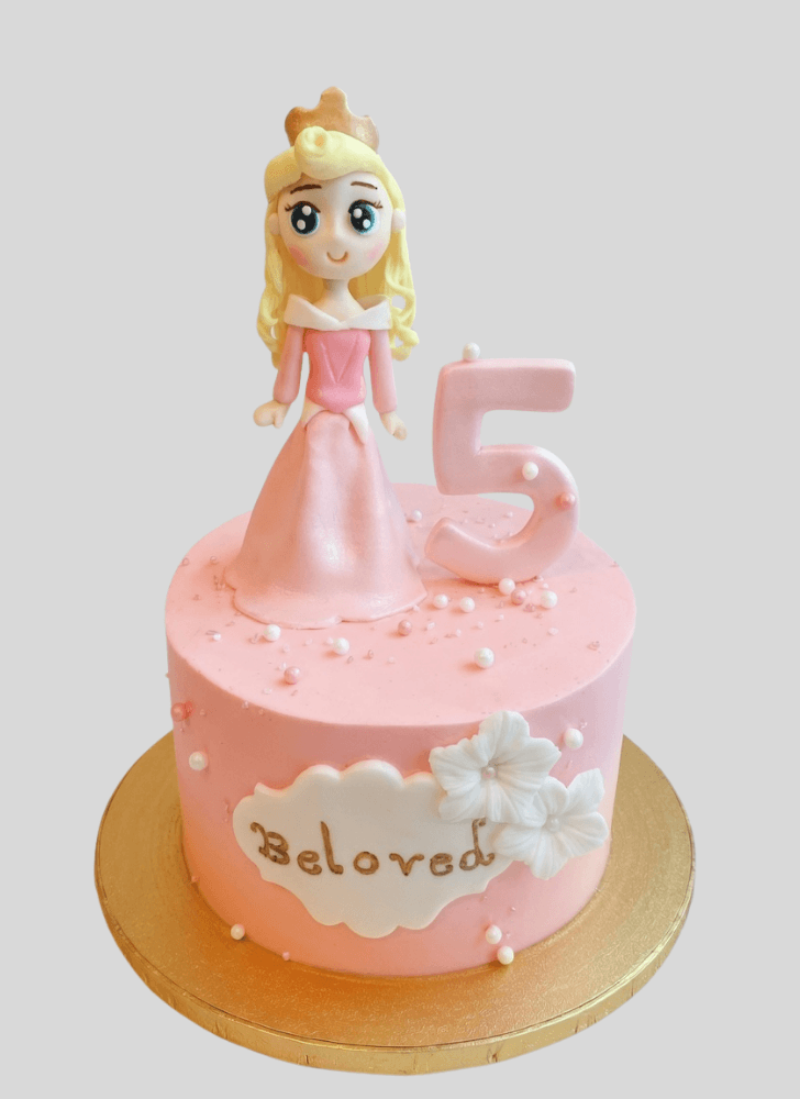 Alluring Sleeping Beauty Cake