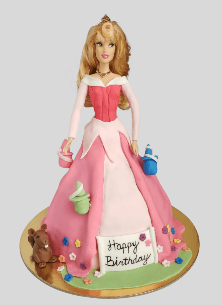 Charming Sleeping Beauty Cake