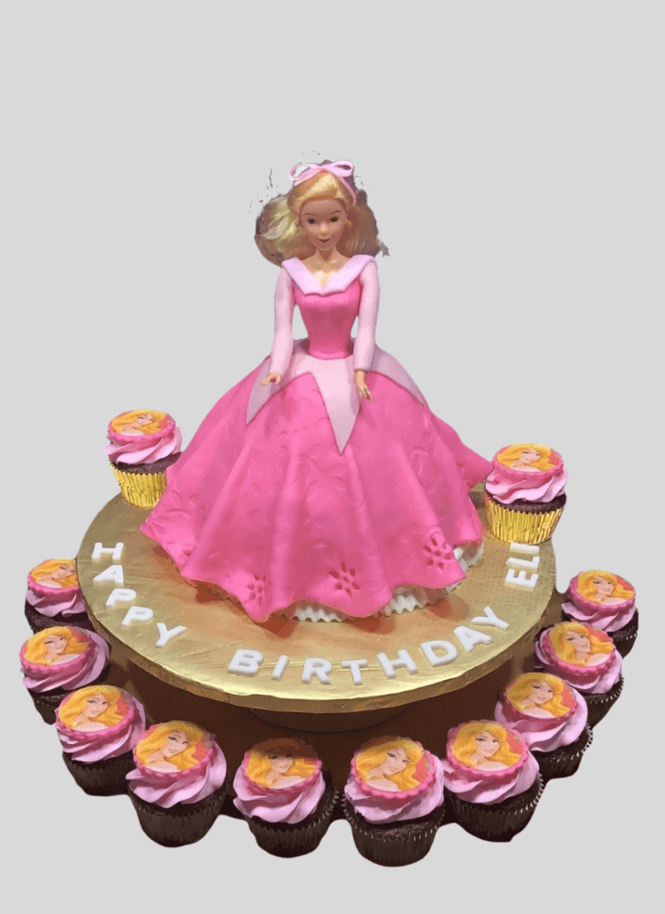 Enthralling Sleeping Beauty Cake