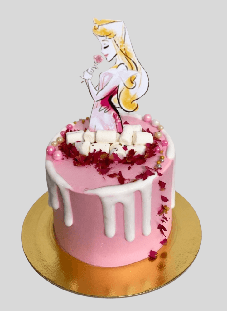 Enticing Sleeping Beauty Cake