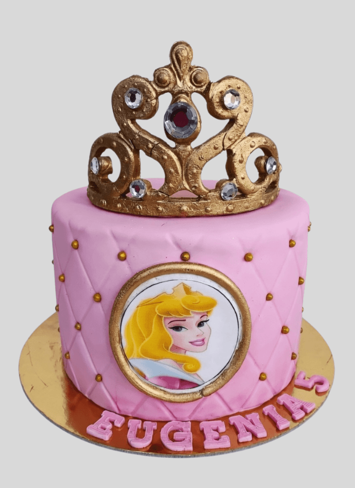 Good Looking Sleeping Beauty Cake