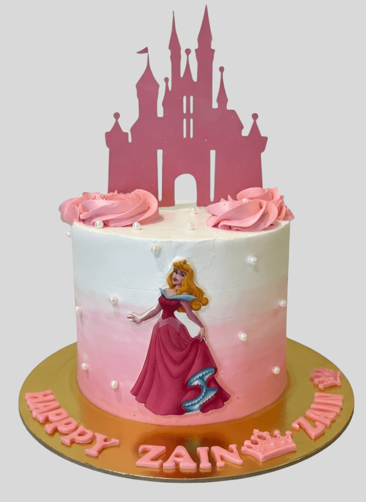 Handsome Sleeping Beauty Cake
