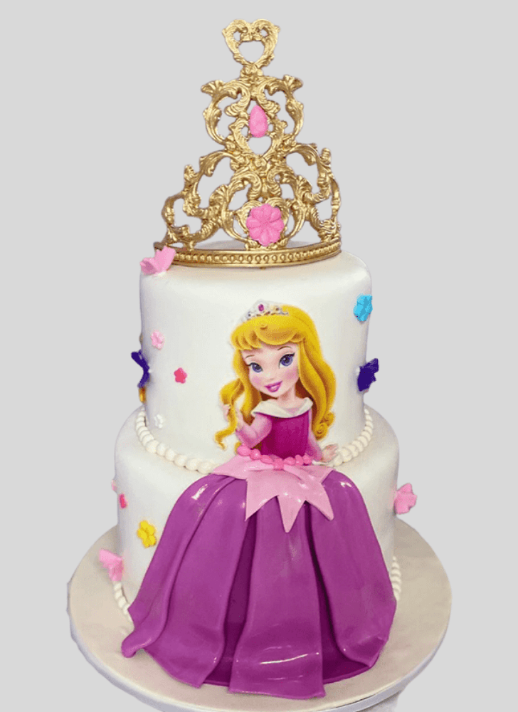 Mesmeric Sleeping Beauty Cake