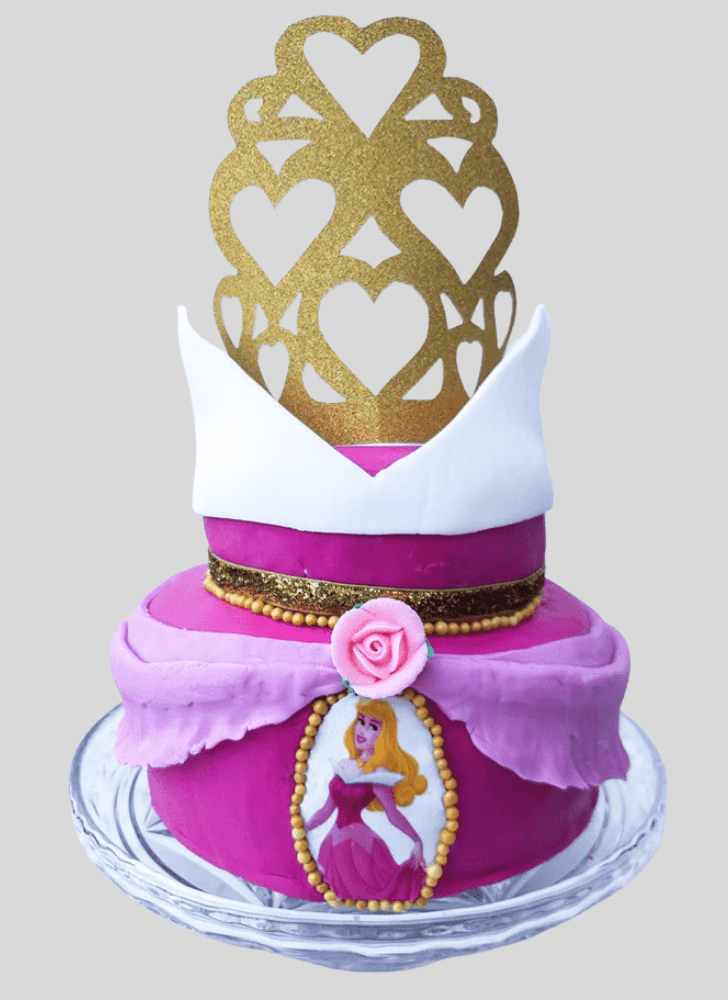 Pretty Sleeping Beauty Cake