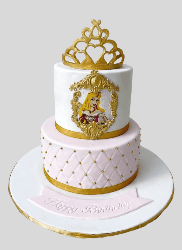 Radiant Sleeping Beauty Cake