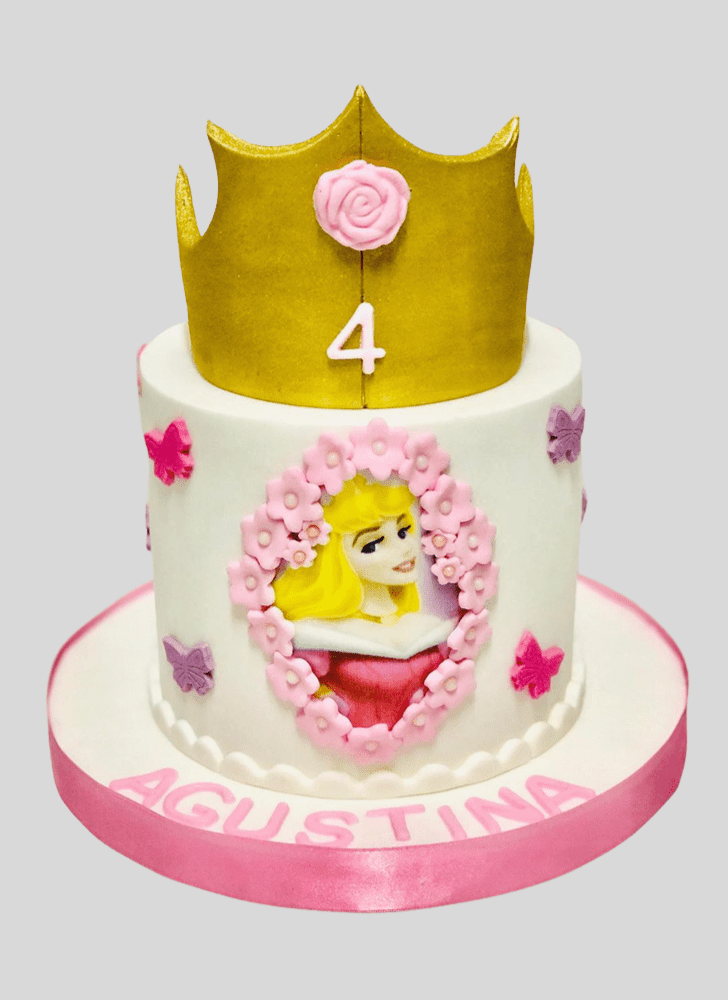 Refined Sleeping Beauty Cake
