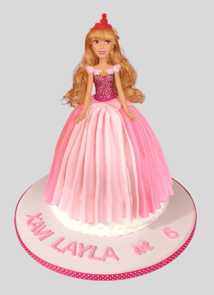 Wonderful Sleeping Beauty Cake Design