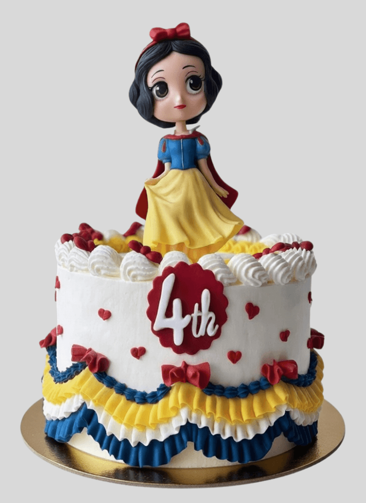 Excellent Snow White Cake
