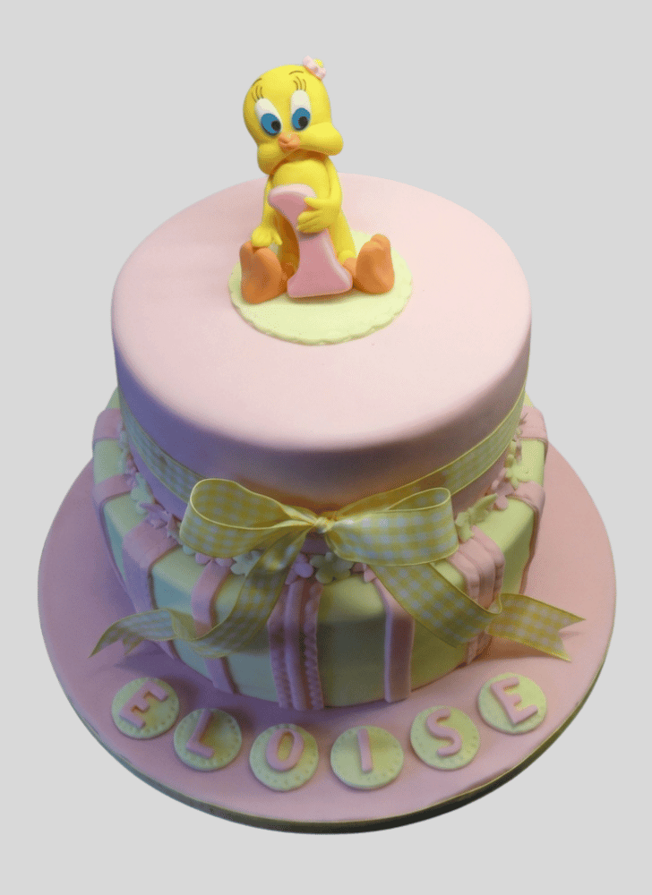 Appealing Tweety Cake