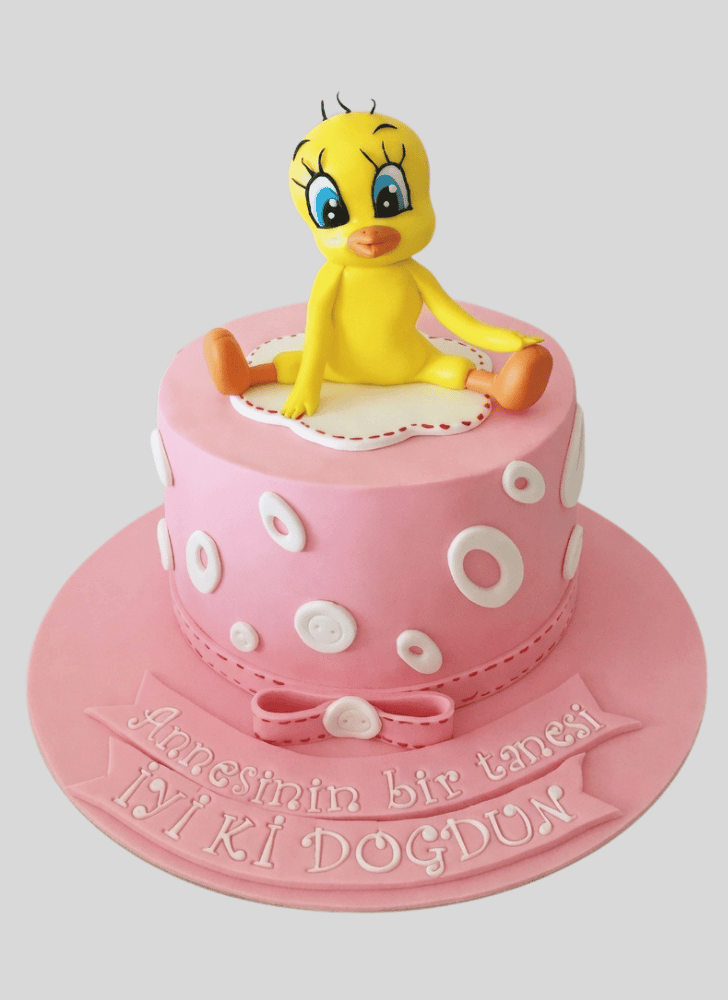 Bewitching Tweety Cake