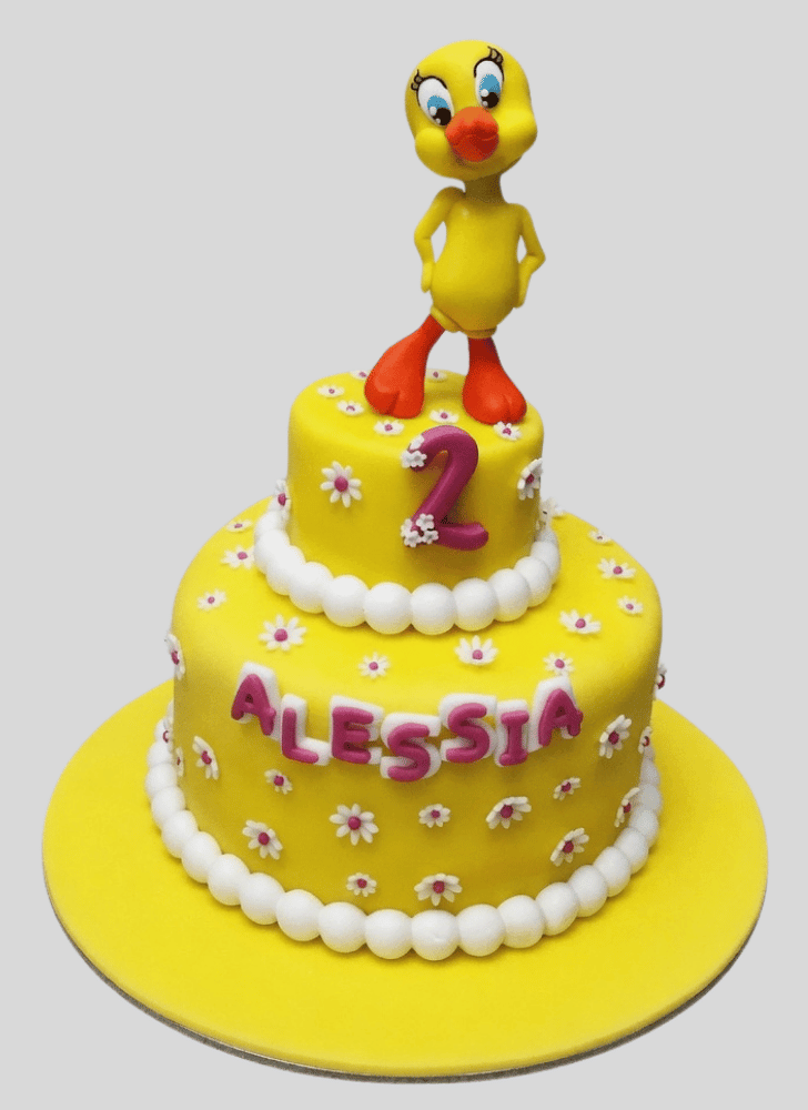 Classy Tweety Cake