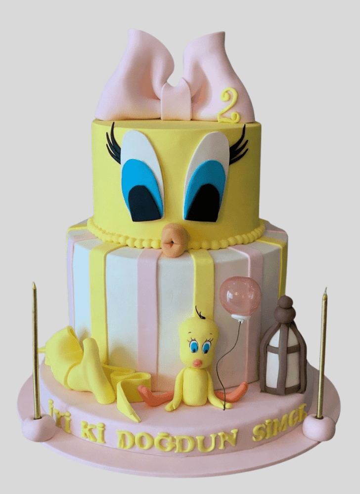 Fetching Tweety Cake