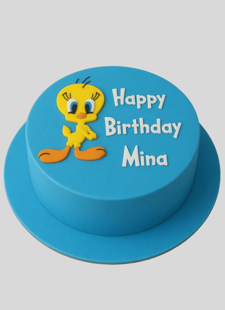 Pretty Tweety Cake