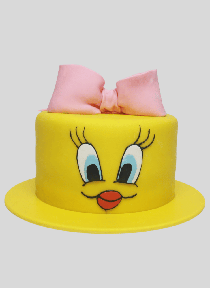 Refined Tweety Cake