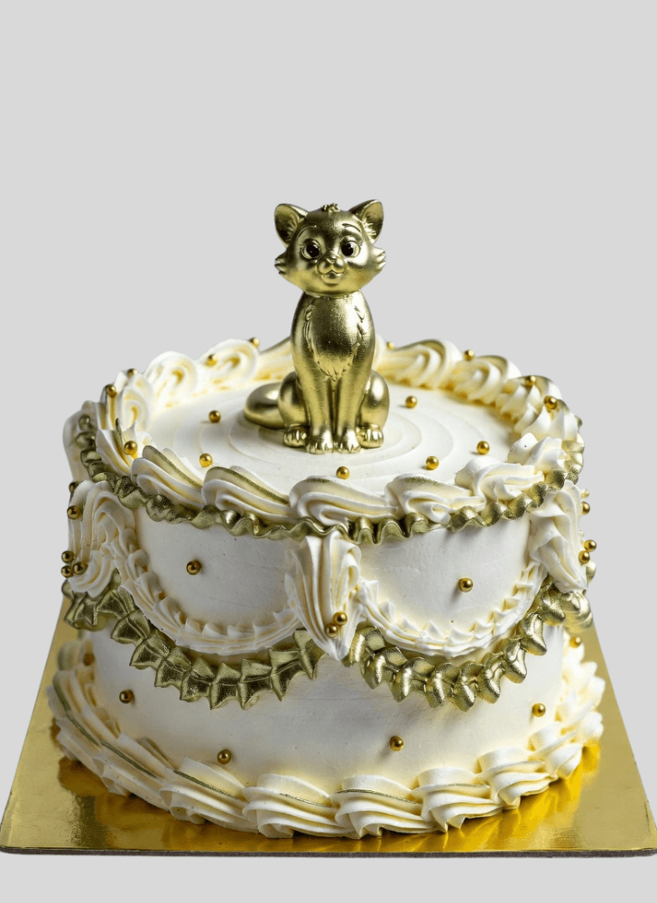 Admirable Aristocats Cake Design