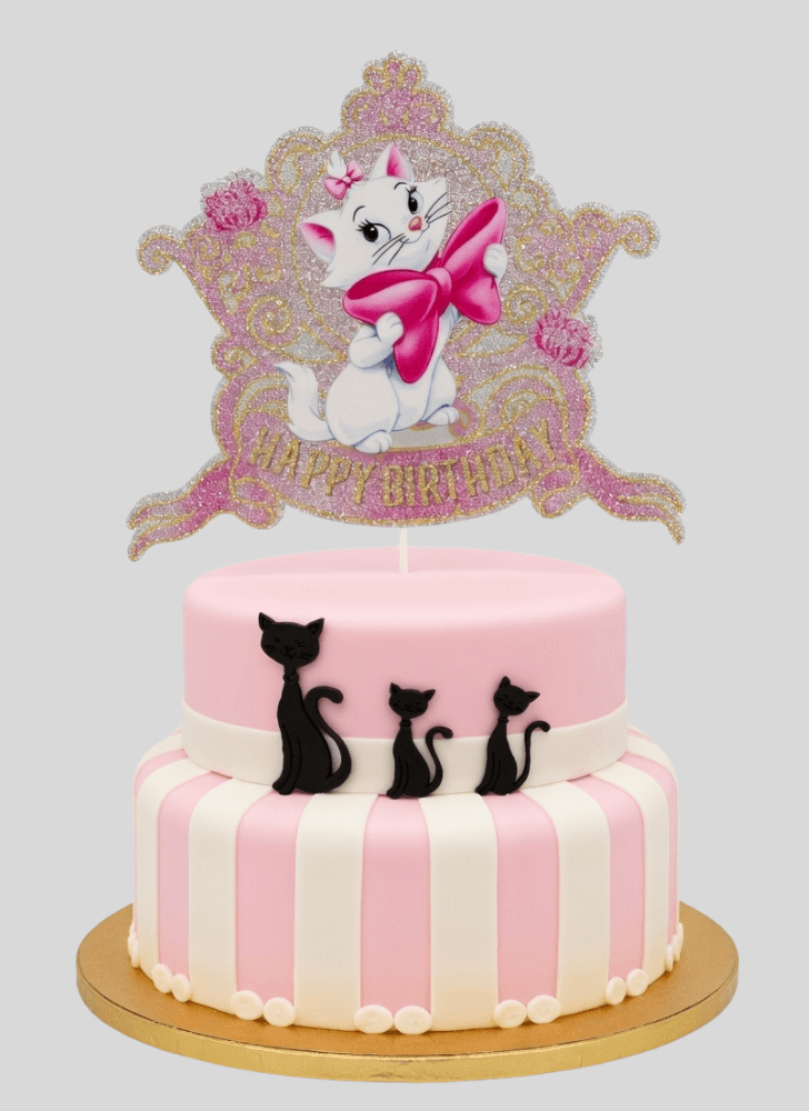 Angelic Aristocats Cake
