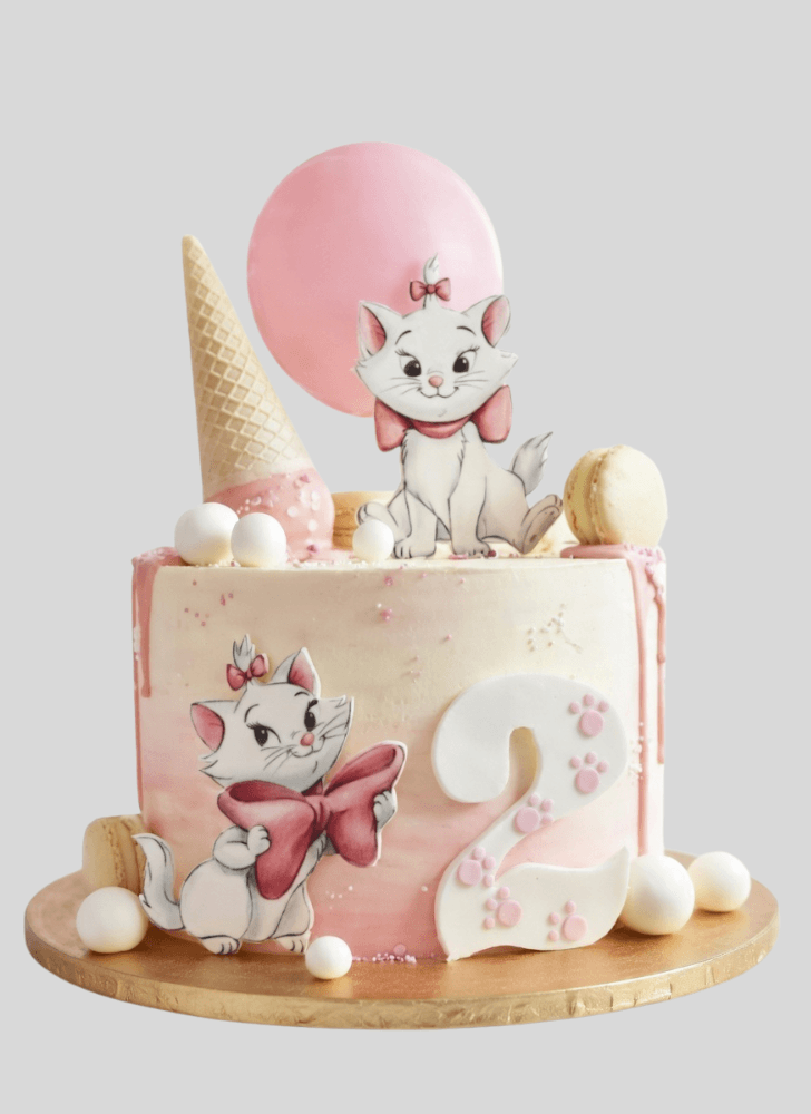 Appealing Aristocats Cake