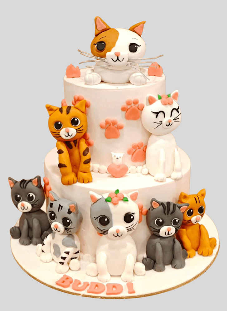 Handsome Aristocats Cake